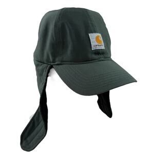 Carhartt L/XL Green Fleece Lined Insulated Trapper Hat